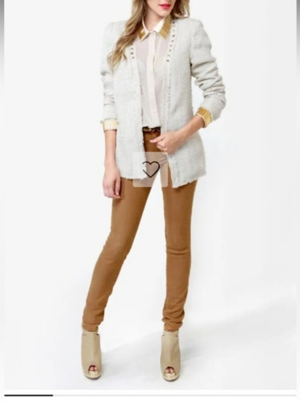Dittos Light Brown JeansDittos Jessica Mid-Rise Nutmeg Brown JeggingsSize 26